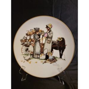 Gorham Brown & Bigelow Norman Rockwell "The Country Pedlar" Plate